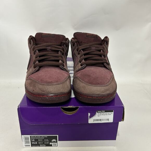 Nike SB Dunk Low City of Love “Burgundy Crush” FN0619-600 main image 9